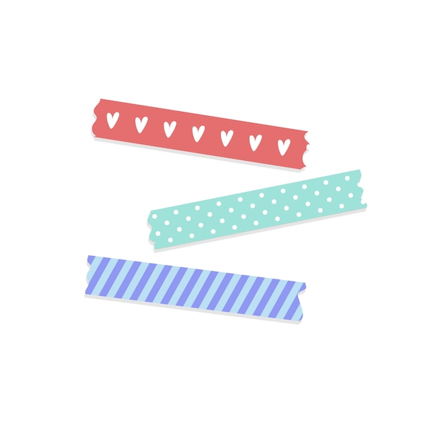 Kostenlose PSD washi tape sammlung