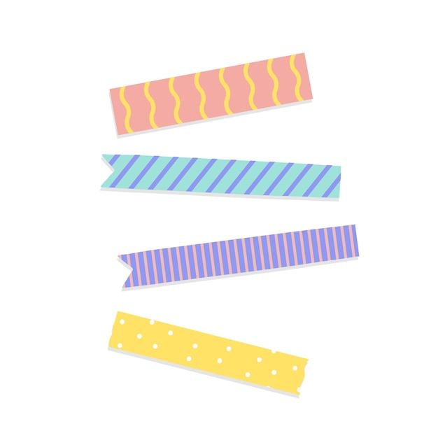 Kostenlose PSD washi tape sammlung