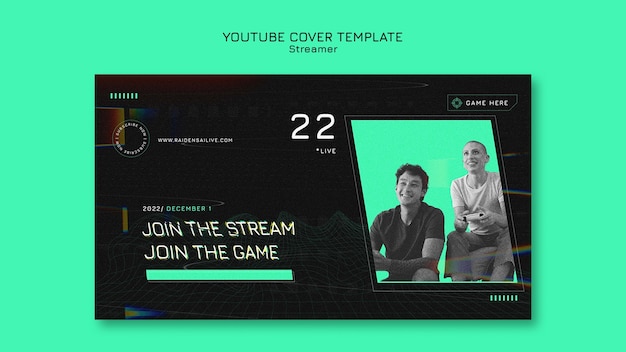 YouTube-Cover des Streaming-Konzepts