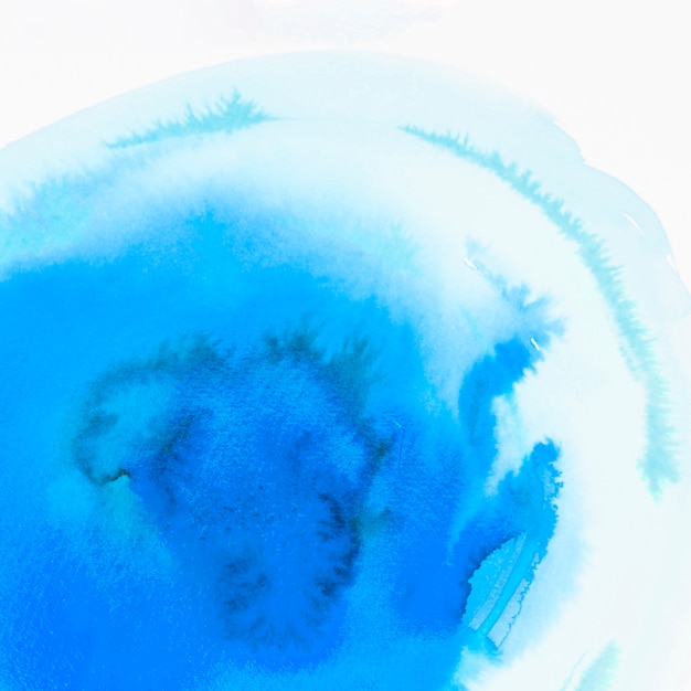 Photo gratuite aquarelle bleue texturée abstrait