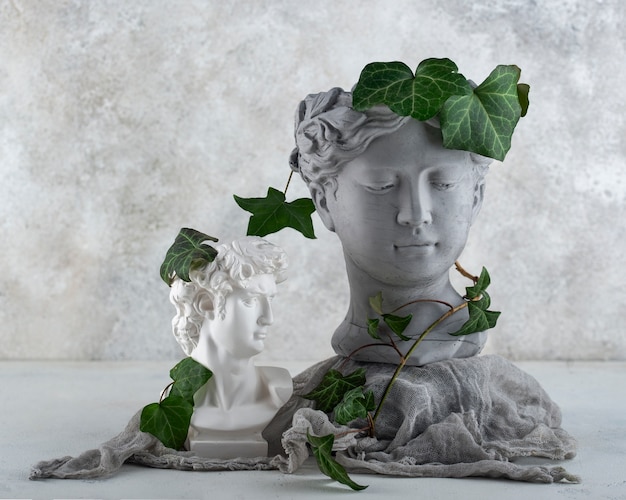 Photo gratuite belle sculpture romaine