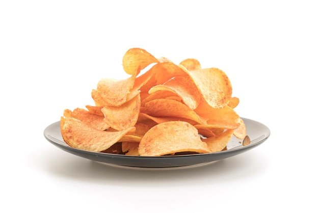 Photo gratuite chips de pommes de terre