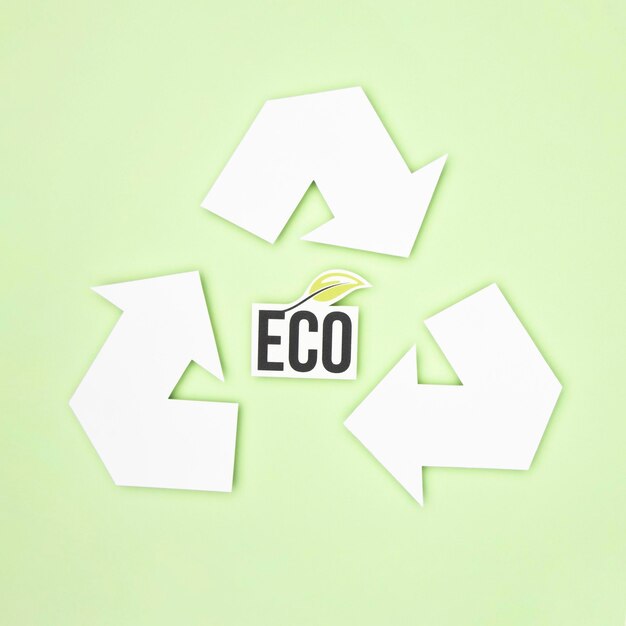 Concept de recyclage écologique