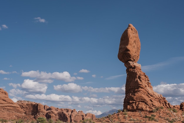 Photo gratuit delicate arch castle, arches national park aux usa, utah