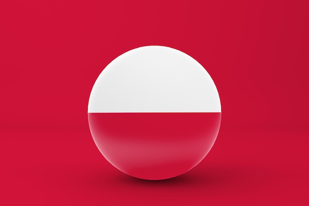 Photo gratuite drapeau de la pologne