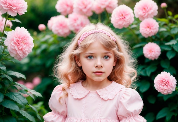 Photo gratuite un enfant esthétique rêveur fête la journée des enfants.