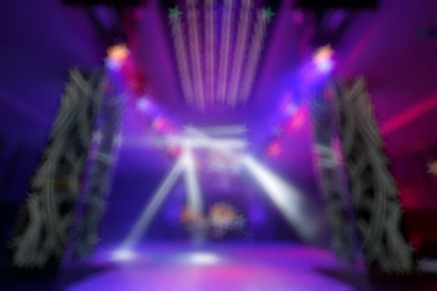 Photo gratuit entrée unfocused couleurs disco