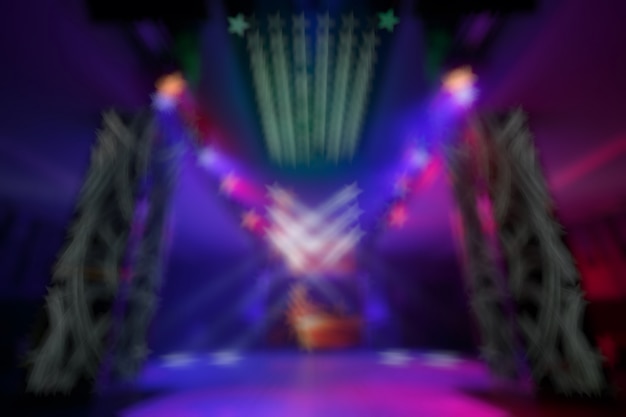 Photo gratuit entrée unfocused couleurs disco