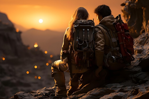 Photo gratuit fond d'écran des astronautes d'aventure