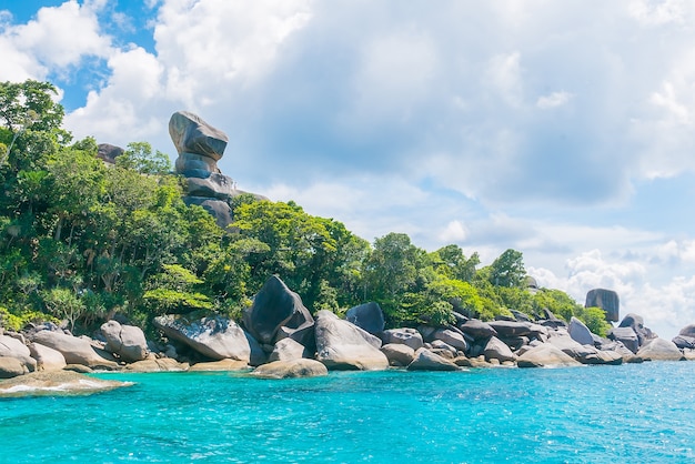 Photo gratuit île de similan