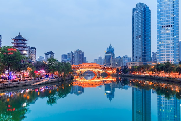 Photo gratuite lieu touristique chinois horizon de la rivière