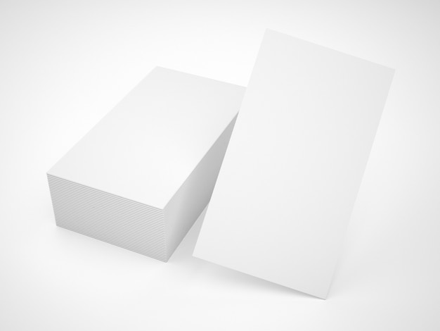 Photo gratuite maquette de carte de visite en blanc