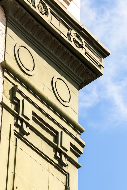 Photo gratuite monument culturel ancien vue de côté