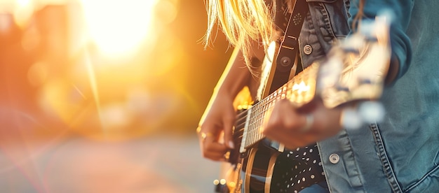 Photo gratuite personnage jouant de la guitare électrique