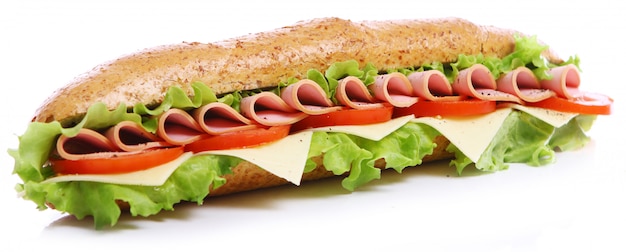 Sandwich frais et savoureux