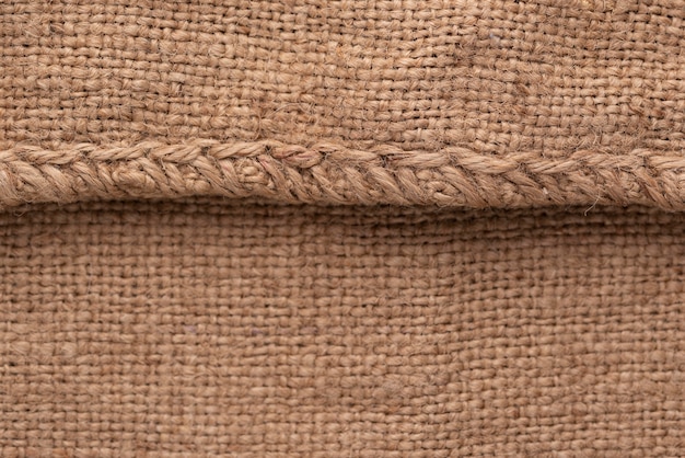 Vue de dessus de la texture du tissu