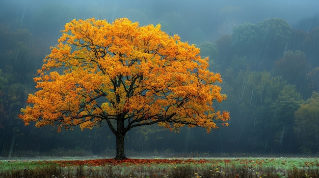 Photo gratuite vue photoréaliste d'un arbre dans la nature avec des branches et un tronc