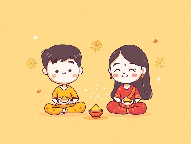 Photo bhai dooj des images conceptuelles