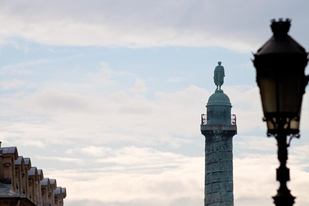 Photo colonne vendôme à paris