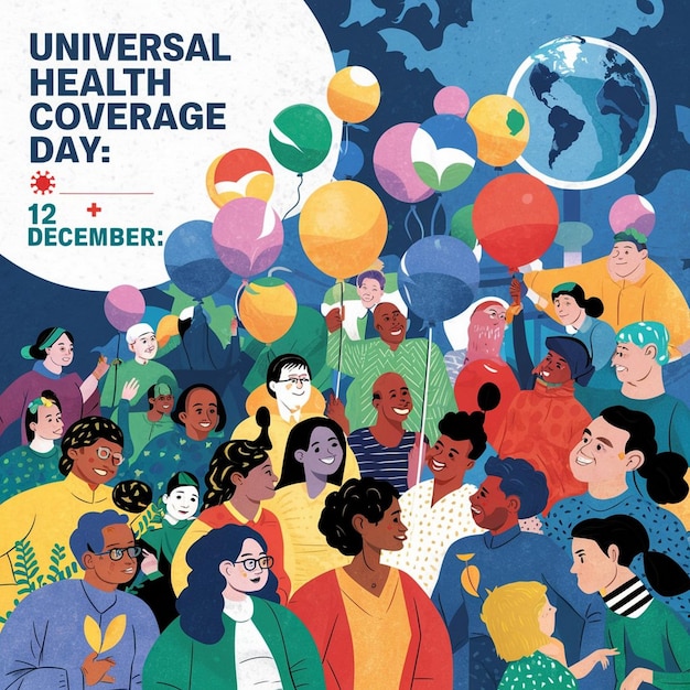 Photo conception pour la journée de la couverture sanitaire universelle