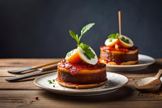 Photo une délicieuse cuisine italienne.