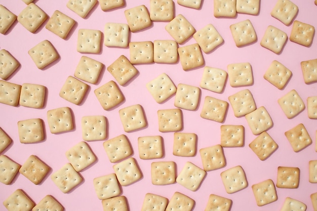 Délicieux biscuits croustillants Plats fraîchement cuits légers et très savoureux