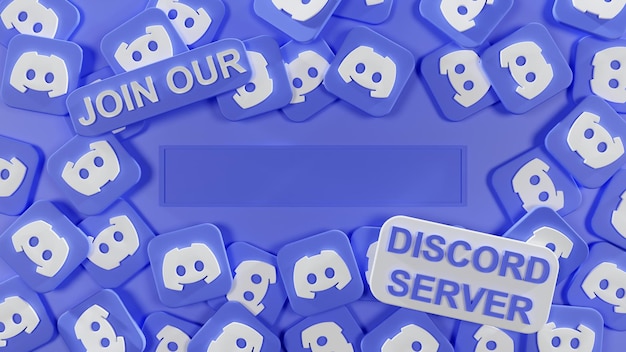 Effondrement du logo de la bannière Discord avec maquette