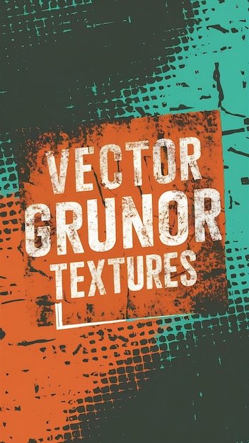 Photo ensemble de textures vector grunge arrière-plan à demi-ton abstrait effet de texture rouillée