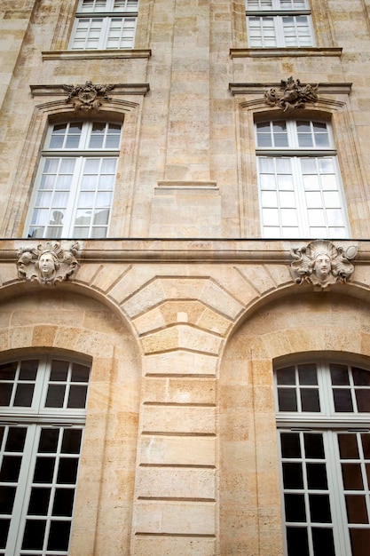 Photo façade d'un manoir français