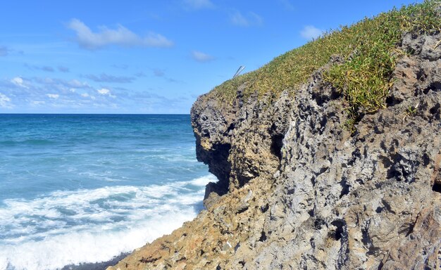 Photo falaises de la côte atlantique