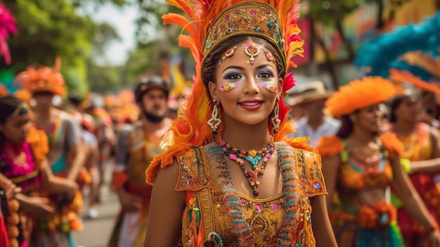 Les festivités colombiennes à travers les yeux de l'imagination Des photographies captivantes, magiques et vibrantes