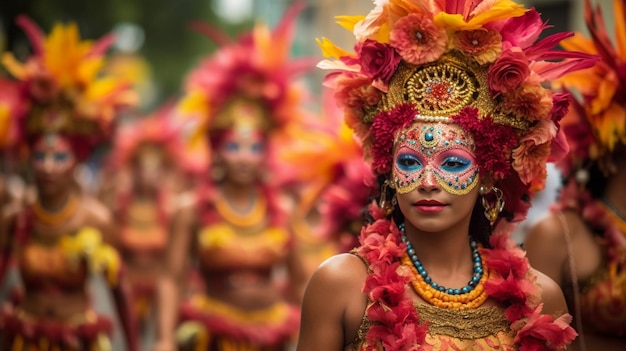 Les festivités colombiennes à travers les yeux de l'imagination Des photographies captivantes, magiques et vibrantes