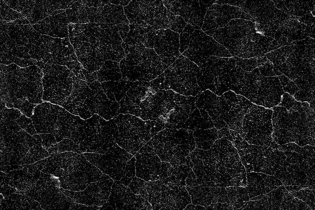 Fond de texture noire avec des lignes de fissure blanches et grunge