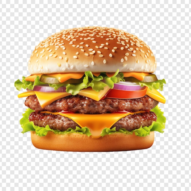 Photo un hamburger avec un pain et un oignon dessus