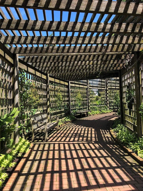 L'intérieur du bâtiment