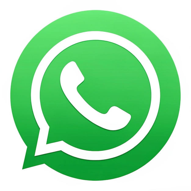 Photo le logo moderne de whatsapp