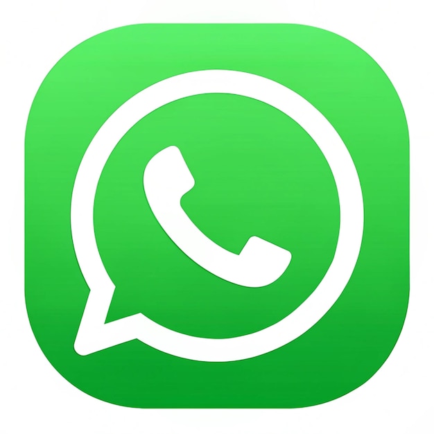 Photo le logo moderne de whatsapp