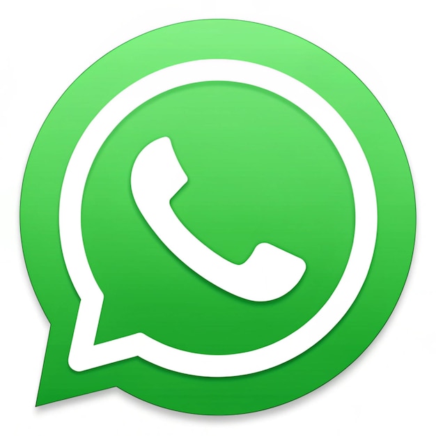 Photo le logo moderne de whatsapp