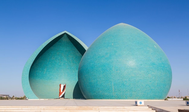 Photo mémorial de guerre d'al shaheed également appelé monument du martyr à bagdad, irak