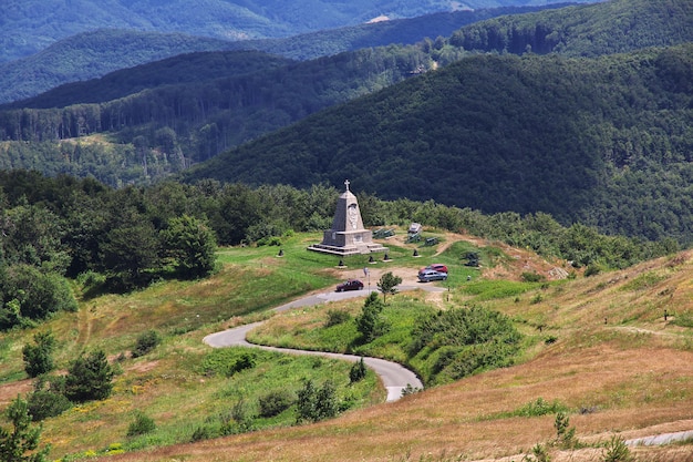 Le monument sur le col de Shipka, Bulgarie