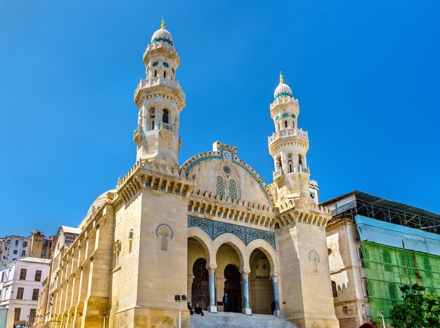 Photo mosquée ketchaoua dans la casbah d'alger. patrimoine mondial de l'unesco en algérie, afrique du nord