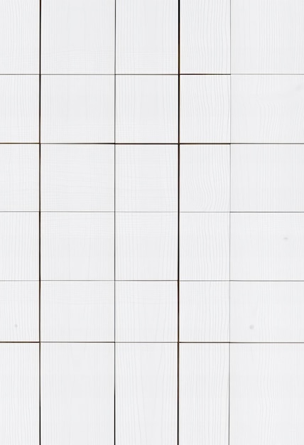 Photo un mur de carreaux blancs avec un fond blanc