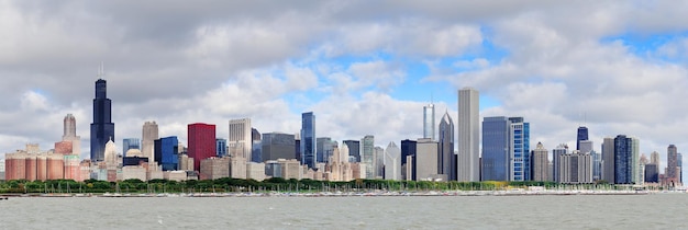 Panorama sur les toits de Chicago