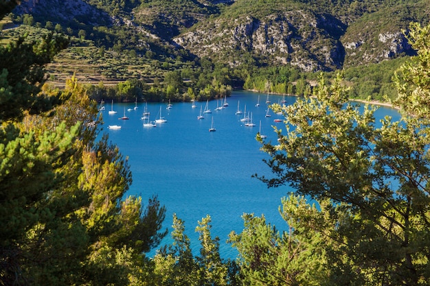 Photo des paysages incroyables dans le sud de la france sur le chemin de la provence