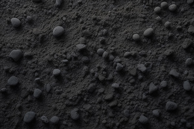 Texture du sable magnétique noir pour le fond