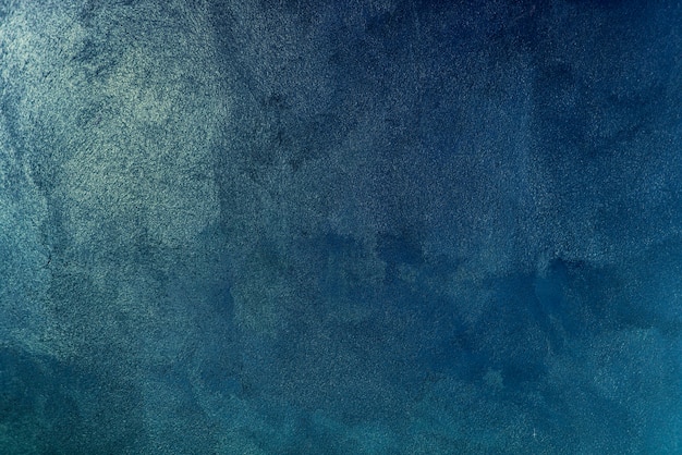 Photo texture de fond de mur peinture bleue