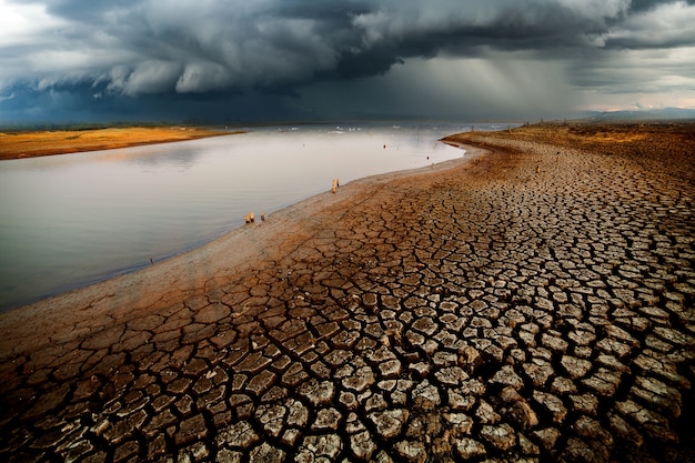 Photo tonnerre ciel d'orage pluie nuages