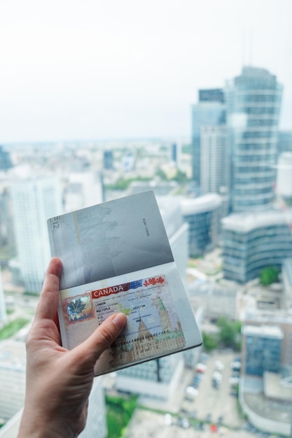 Photo visa pour le canada pour les ukrainiens dans le cadre du programme cuaet