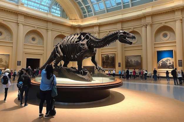 Photo une visite au smithsonian à washington d.c.