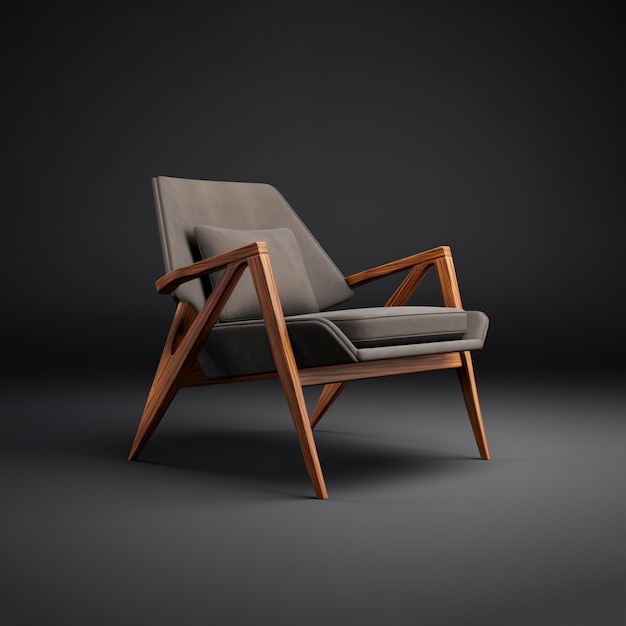 3d unique Chair realistic